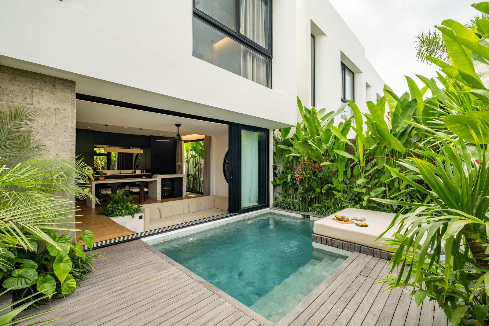希少！Green Room BALI 【Bingins(ビンギン)】 Modern Tropical Oasis 2BR Villa w/Pool in Bingin - House of